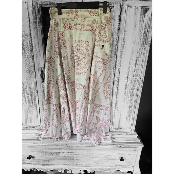 NWT Anthropologie Lace-Up Maxi Skirt - XL - Picture 7 of 7